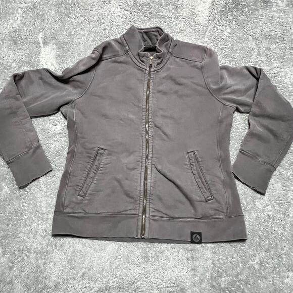 American Giant Hoodie Womens Large Gray Full Zip Sweatshirt *** - Picture 1 of 10